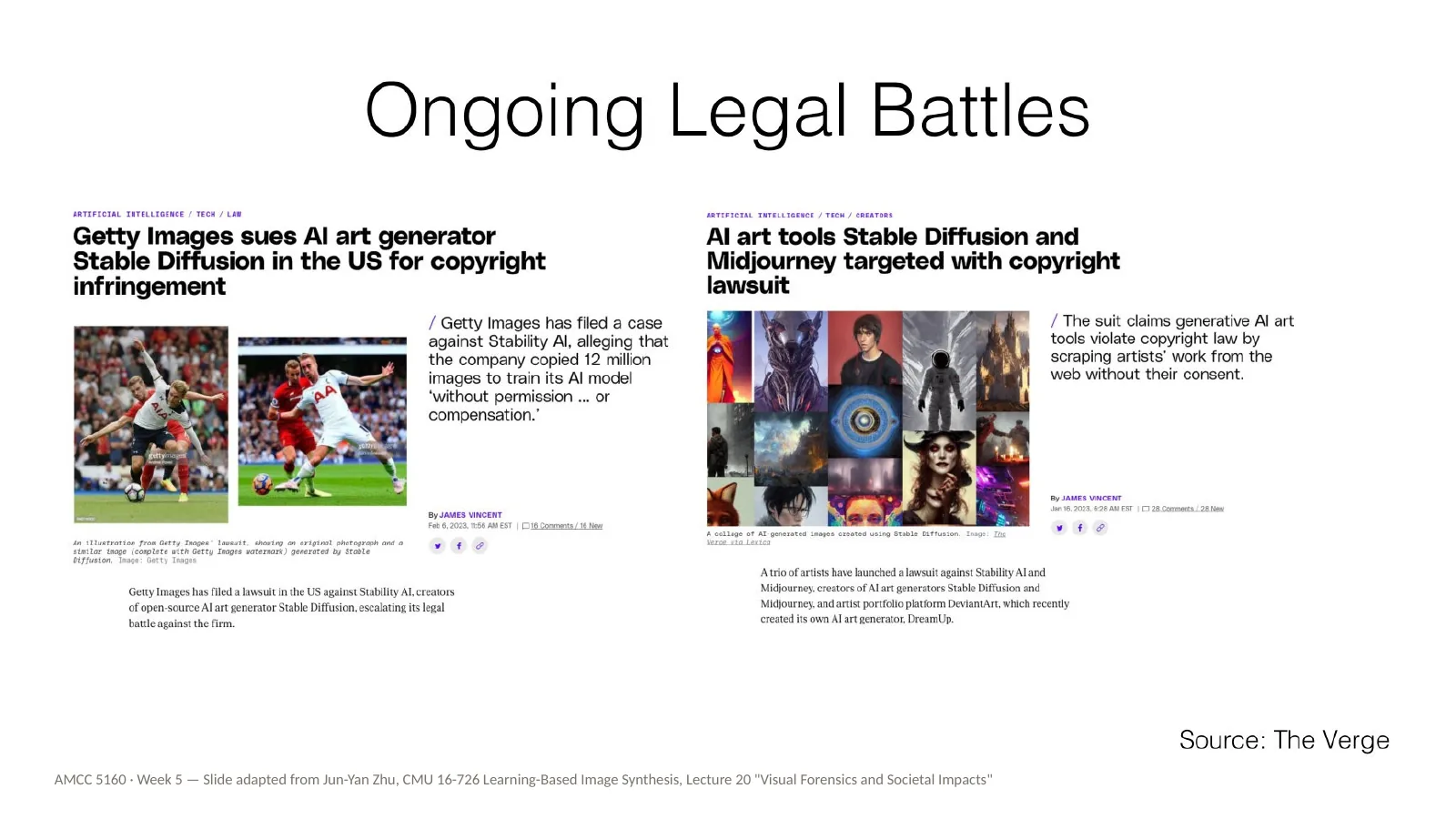 Slide 16: Ongoing legal battles (1)